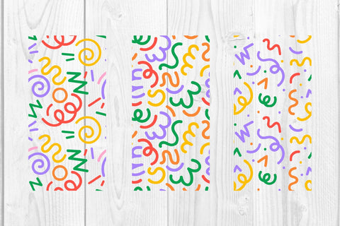 Full color Doodle abstract pattern,graphic background SVG dadan_pm 
