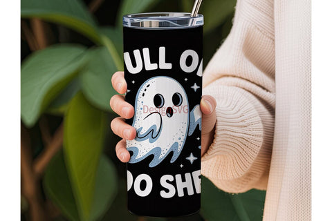 Full of Boo Sheet 20oz Tumbler Wrap Sublimation DesignSVG 