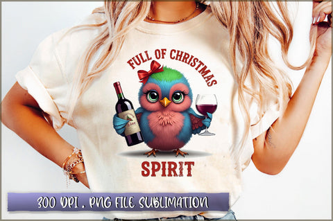 Full of christmas spirit Sublimation Sublimation Shetara Begum 