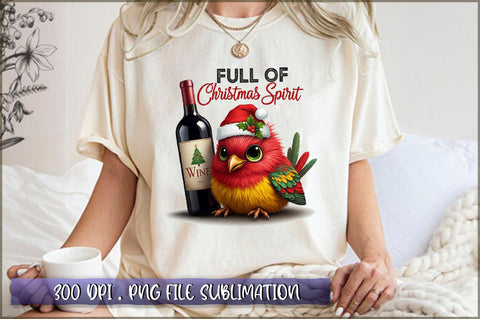 Full of christmas spirit Sublimation Sublimation Shetara Begum 