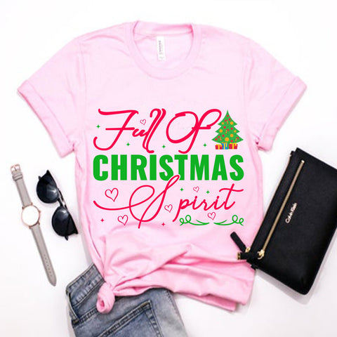 Full Of Christmas Spirit SVG DESIGN SVG Rafiqul20606 