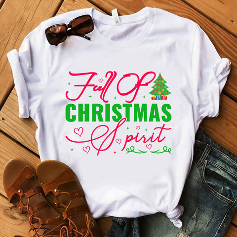 Full Of Christmas Spirit SVG DESIGN SVG Rafiqul20606 