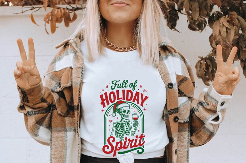 Full Of Holiday Spirit SVG Angelina750 