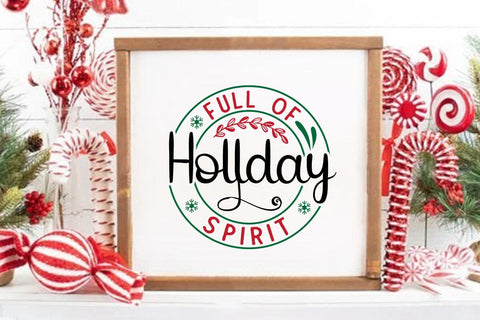 full of hollday spirit SVG Angelina750 