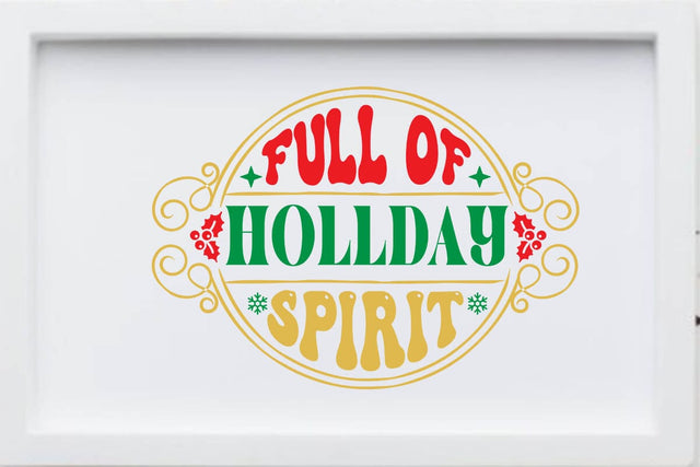 full of hollday spirit SVG Angelina750 