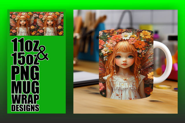 Fun and creative templates, perfect for your mug projects! , Fairy Sublimation HoodArtCraft 
