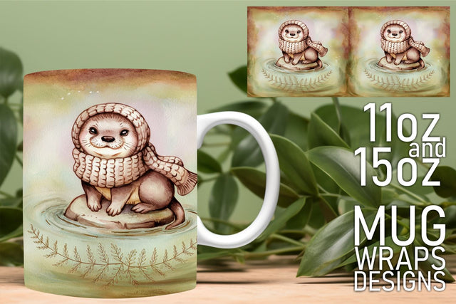 Fun and creative wraps, ideal for all your mug projects! , Animals Sublimation HoodArtCraft 