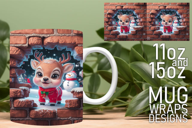 Fun and creative wraps, ideal for all your mug projects! , Xmas Sublimation HoodArtCraft 