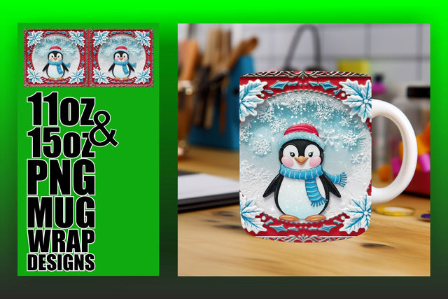 Fun and creative wraps, ideal for sublimation enthusiasts! , 3D Xmas Sublimation HoodArtCraft 