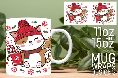 Fun and vibrant mug designs, ideal for creative projects! , Christmas Sublimation HoodArtCraft 