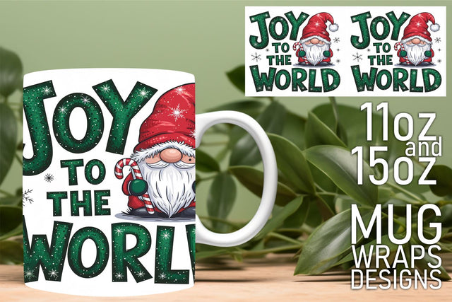 Fun and vibrant mug wraps, ideal for personal touches! , Gnomes Sublimation HoodArtCraft 