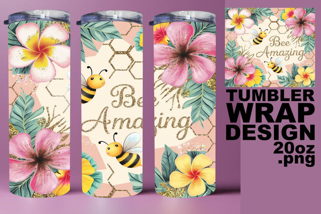 Fun and vibrant wrap, perfect for DIY projects! , Bee Sublimation HoodArtCraft 