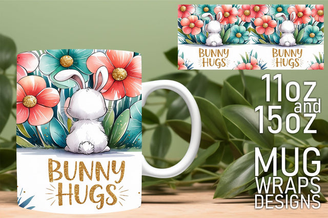 Fun and vibrant wraps, perfect for creative mug designs! , Easter Sublimation HoodArtCraft 