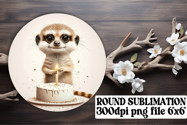 Fun Animal Celebration Circle Ensemble Sublimation afrosvg 