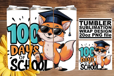 Fun Animals Design Tumbler Wrap 20oz Sublimation afrosvg 