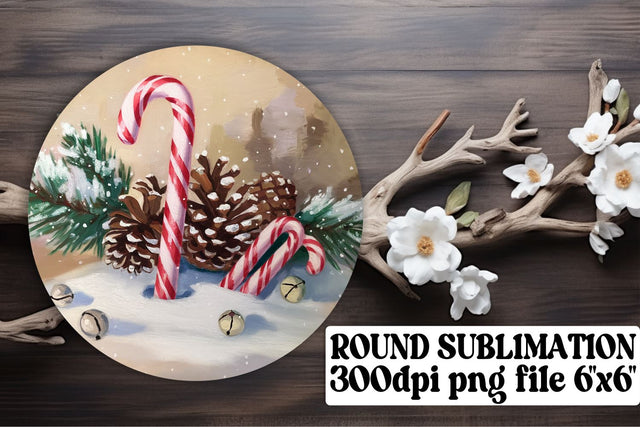 Fun circle designs, perfect for keychains and sublimation! , Christmas Sublimation afrosvg 