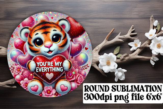 Fun circle designs, perfect for keychains and sublimation! , Valentines Sublimation afrosvg 