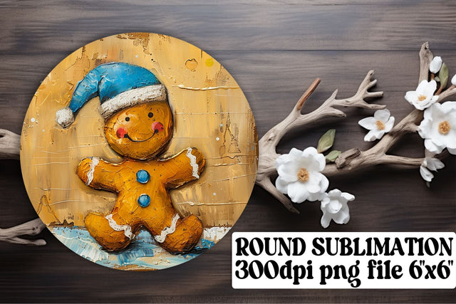 Fun circle PNGs for sublimation, ready for keychain projects! , Christmas Sublimation afrosvg 