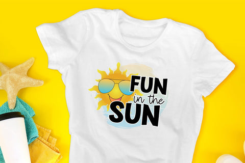 Fun in the Sun | Summer Sublimation Design Sublimation CraftLabSVG 