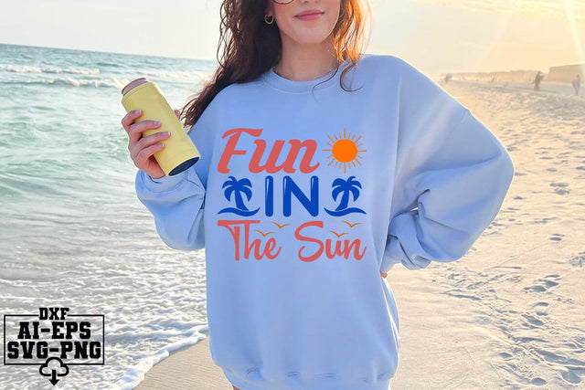 Fun In The Sun Svg Cut Files Creative Art SVG CraftlabSvg55 