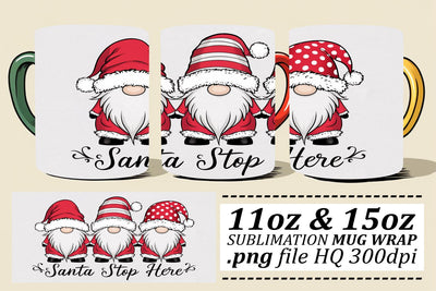 Fun mug wraps, ideal for parties and events! , Xmas Sublimation afrosvg 