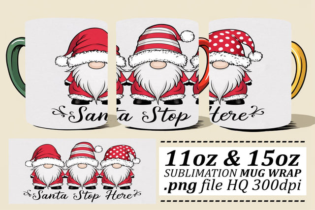 Fun mug wraps, ideal for parties and events! , Xmas Sublimation afrosvg 
