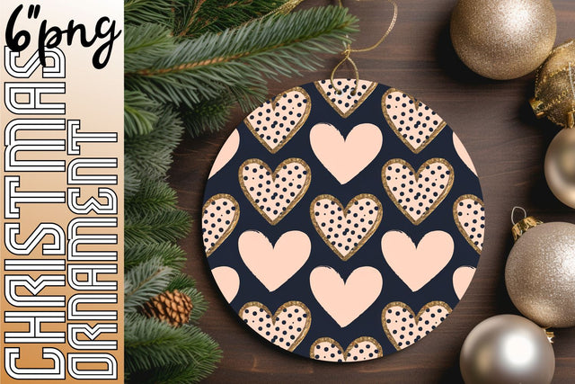 Fun round designs for captivating keychains, perfect for all occasions., Heart Sublimation HoodArtCraft 