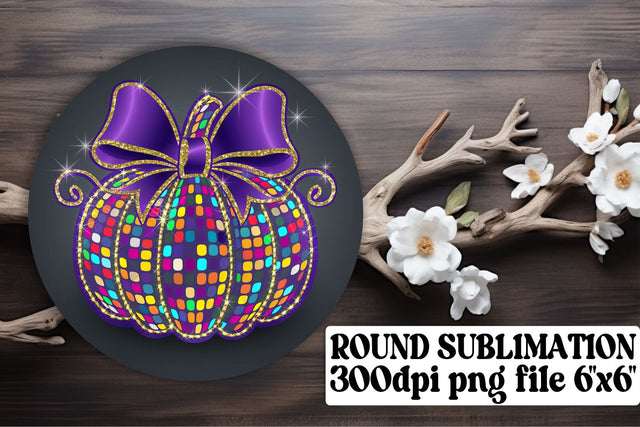 Fun round designs for keychains, ready for sublimation! , Neon Fall Sublimation afrosvg 