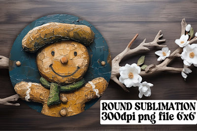 Fun round PNG files, great for keychain sublimation ideas! , Christmas Sublimation afrosvg 