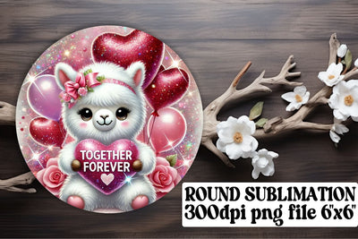 Fun round PNGs for custom keychains, perfect for sublimation! , Valentines Sublimation afrosvg 