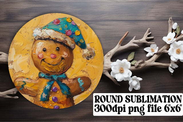 Fun round PNGs for unique keychains, perfect for sublimation! , Christmas Sublimation afrosvg 