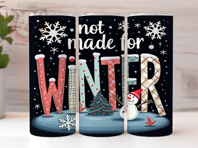 Fun Snowman Christmas Winter Tumbler Wrap, Snowman Design, 20oz Tumbler, Sublimation Wrap, Winter Drinkware, Holiday Gift, Fun Christmas Mug Sublimation Lara' s Designs 