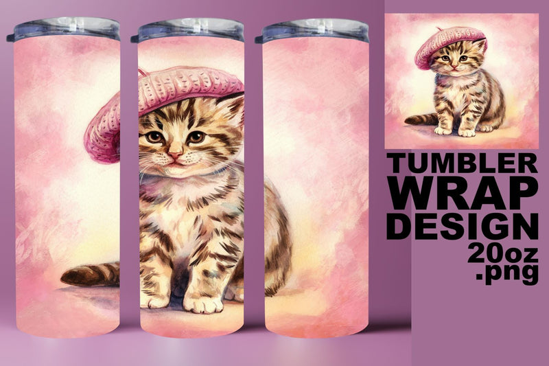 Fun tumbler wrap, perfect for DIY sublimation! , Animals Sublimation HoodArtCraft 