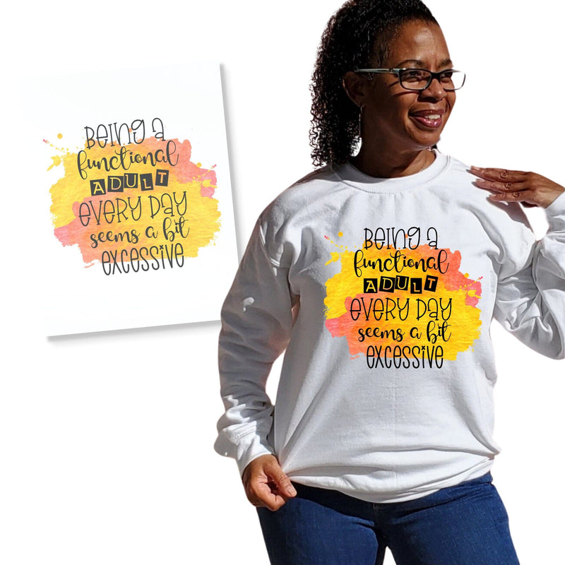 Functional Adult Iron On Transfer Physical So Fontsy T-Shirt Iron-On Transfer Shop