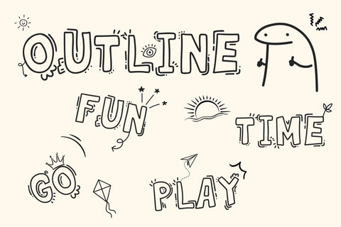 Funflare Font Dm Letter Studio 