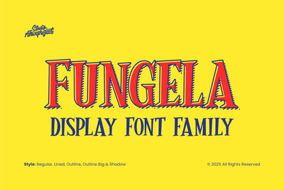 Fungela Font ahweproject 