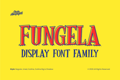 Fungela Font ahweproject 