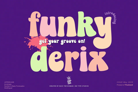 Funky Derix Font BB Digital Arts 