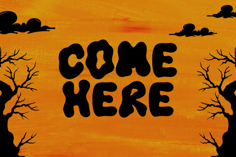 Funky Drip Font Dm Letter Studio 