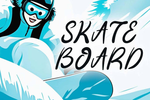 Funky Snow Font Prasetya Letter 