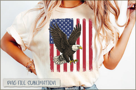 Funny 4th of July Eagle PNG Sublimation Shetara Begum 