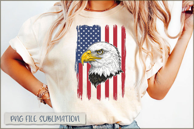 Funny 4th of July Eagle PNG Sublimation Shetara Begum 