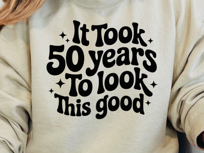 Funny 50th Birthday Shirt Design SVG PNG, Cricut Silhouette SVG DesignDestine 