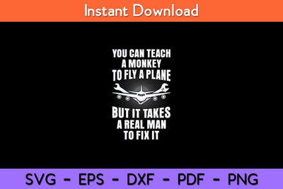 Funny Aircraft Mechanic Art For Men Boys Aircraft Technician Svg File SVG artprintfile 