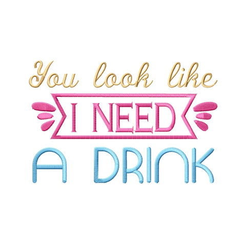 Funny Alcohol Embroidery Designs Bundle - 6 Designs, Drinking Coordinator, I Make Beer Disappear Embroidery, Funny Alcohol Quotes PES Embroidery/Applique DESIGNS HappyDesignStudio 