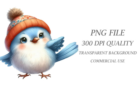 Funny And Cute Bird Clipart Sublimation Rupkotha 