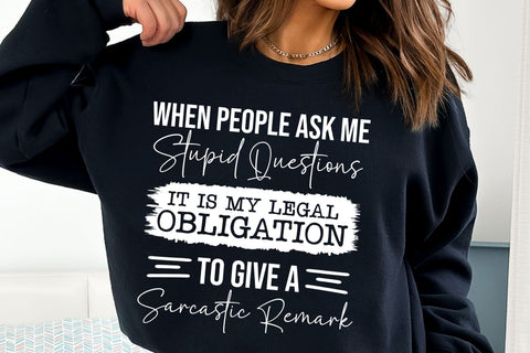 Funny and Sarcastic SVG Bundle - Create Hilarious Shirts with Silhouette or Cricut! SVG TonisArtStudio 