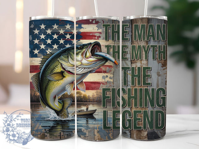 Funny Angler Dad Fishing Tumbler, Funny Fishing Quote, Angler Dad Present, Fish Hunter Design, Fishing Humor Cup, Bass Fishing Gift, Fishing Dad Art Sublimation ToriDesigns 