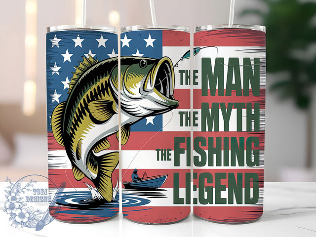 Funny Angler Dad Fishing Tumbler, Funny Fishing Quote, Angler Dad Present, Fish Hunter Design, Fishing Humor Cup, Bass Fishing Gift, Fishing Dad Art Sublimation ToriDesigns 