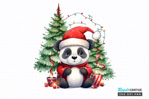 Funny animal christmas clipart png design Sublimation Regulrcrative 